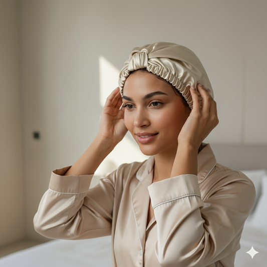 Aurica Bone - Şampanya KLASİK, %100 Saf Dut İpeği