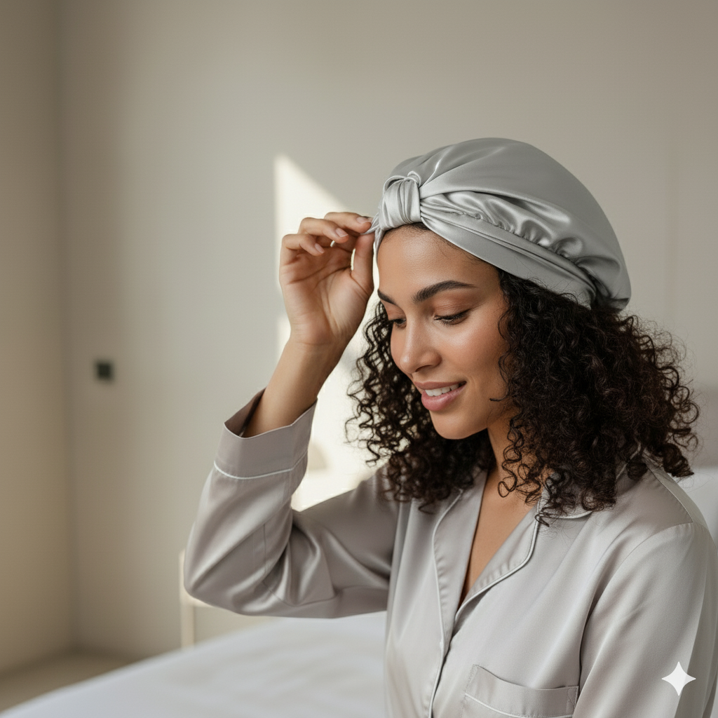 Aurica Bone - Gri KLASİK, %100 Saf Dut İpeği