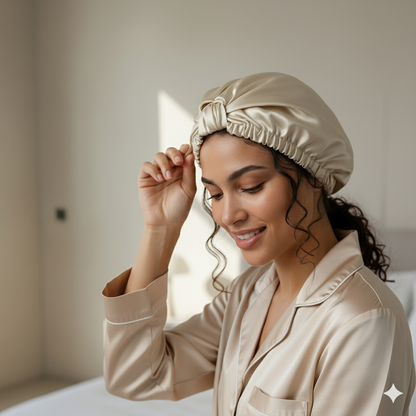 Aurica Bone - Şampanya KLASİK, %100 Saf Dut İpeği