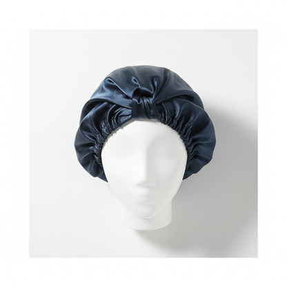 Aurica Bone - Lacivert KLASİK, %100 Saf Dut İpeği