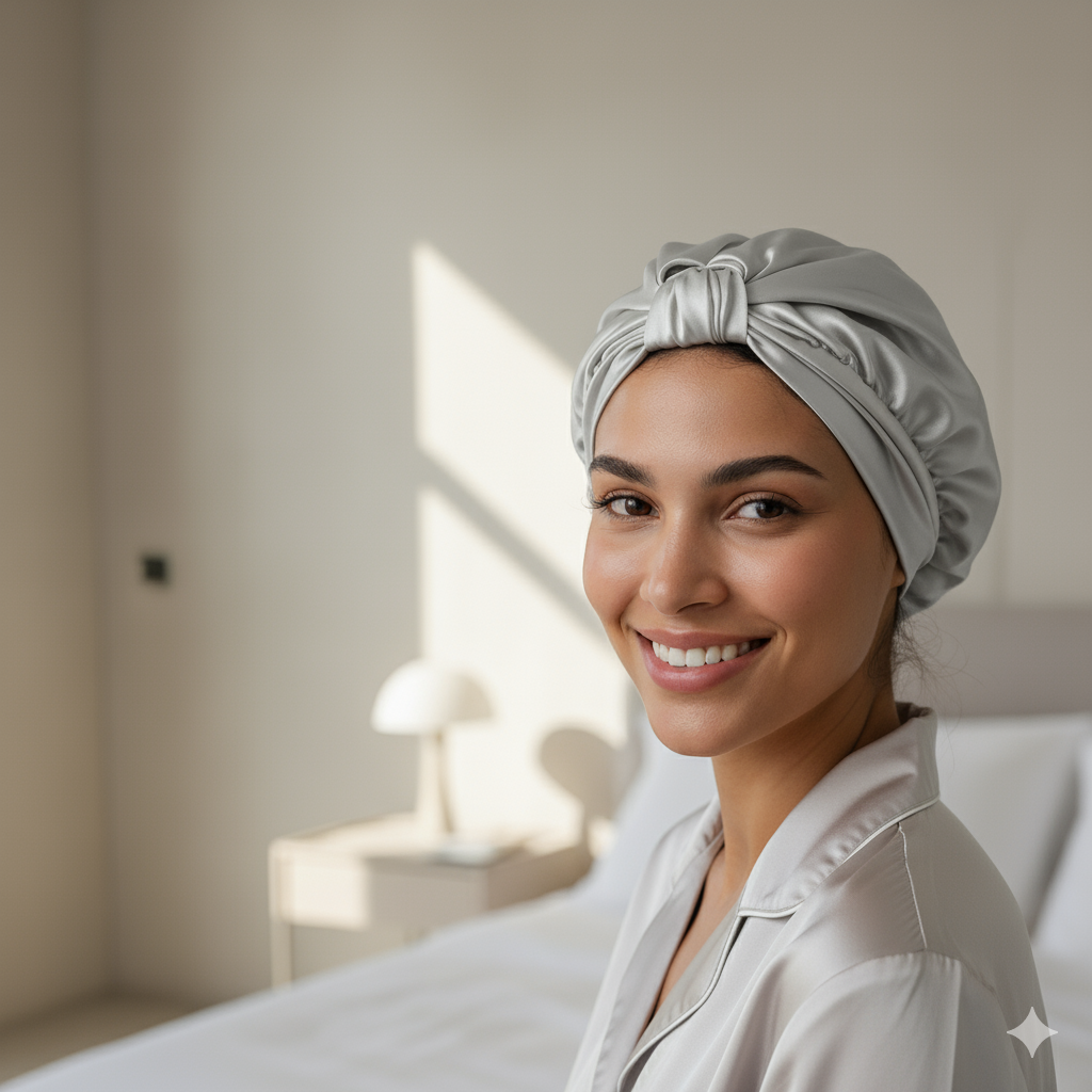 Aurica Bone - Gri KLASİK, %100 Saf Dut İpeği