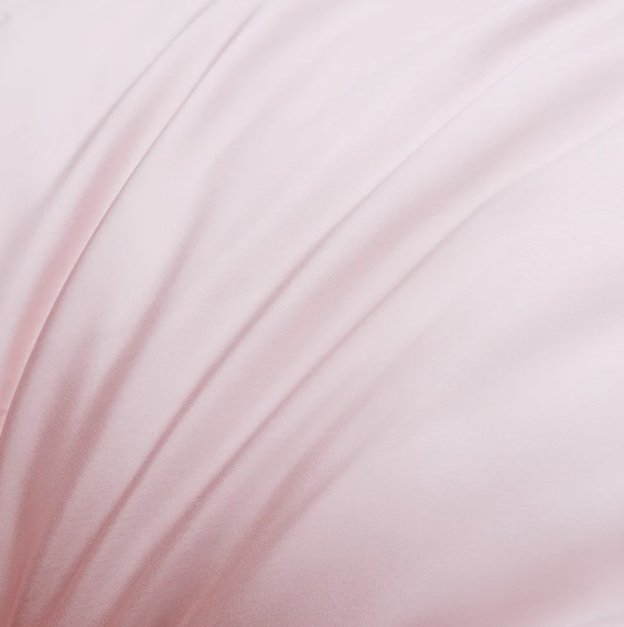 Aurica Yastık Kılıfı - Pembe, %100 Dut İpeği