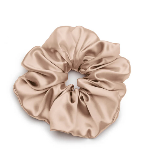 Aurica Toka - Şampanya Büyük Model %100 Saf Dut İpeği