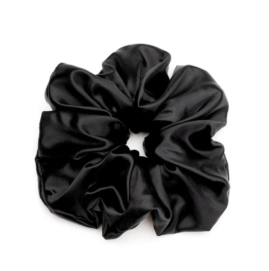 Aurica Toka - Siyah Büyük Model %100 Saf Dut İpeği